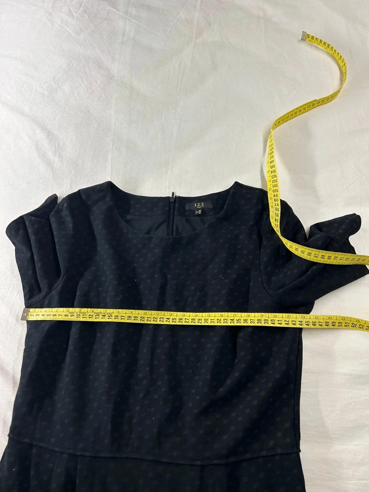 Vestido negro 123 un deux trois – photo 7